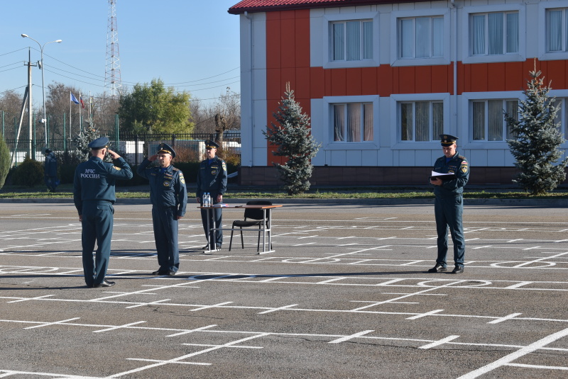 В спасательном центре прошла сдача на классная квалификацию "мастер".