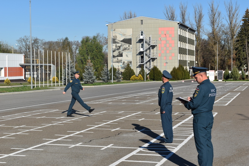 В спасательном центре прошла сдача на классная квалификацию "мастер".