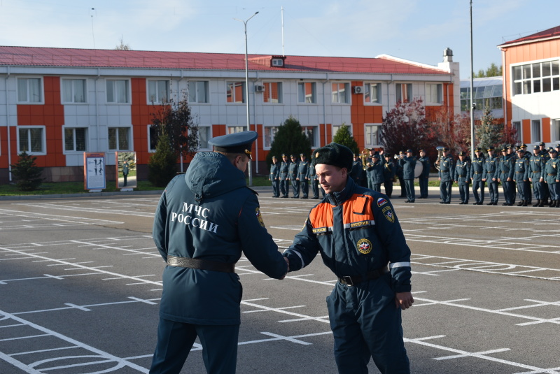 В спасательном центре прошло награждение