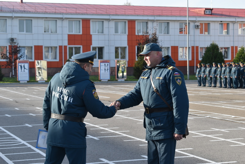 В спасательном центре прошло награждение