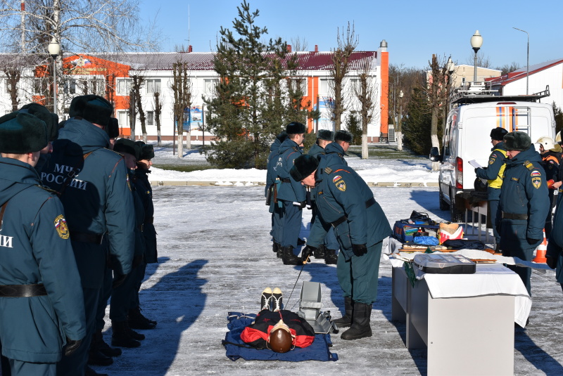 В Донском СЦ прошел митинг посвящённый началу нового зимнего периода обучения.