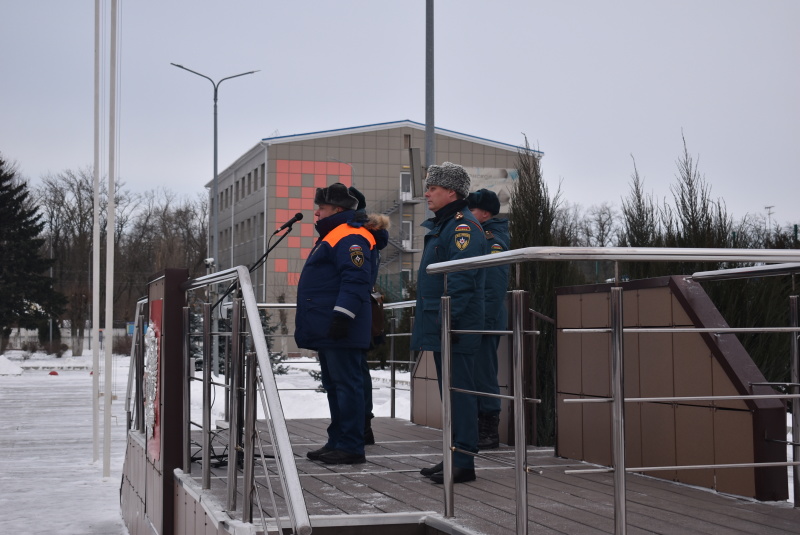 В Донском СЦ прошел митинг посвящённый началу нового зимнего периода обучения.