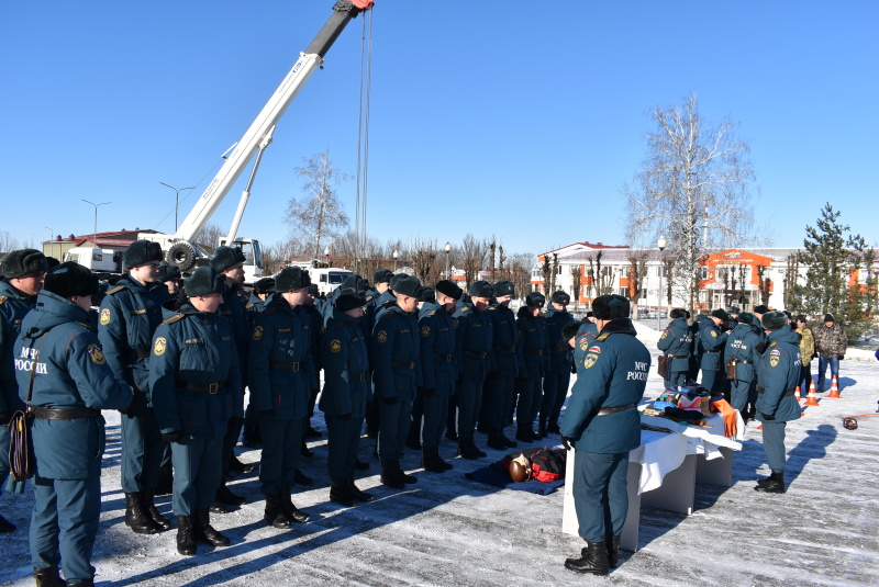 В Донском СЦ прошел митинг посвящённый началу нового зимнего периода обучения.