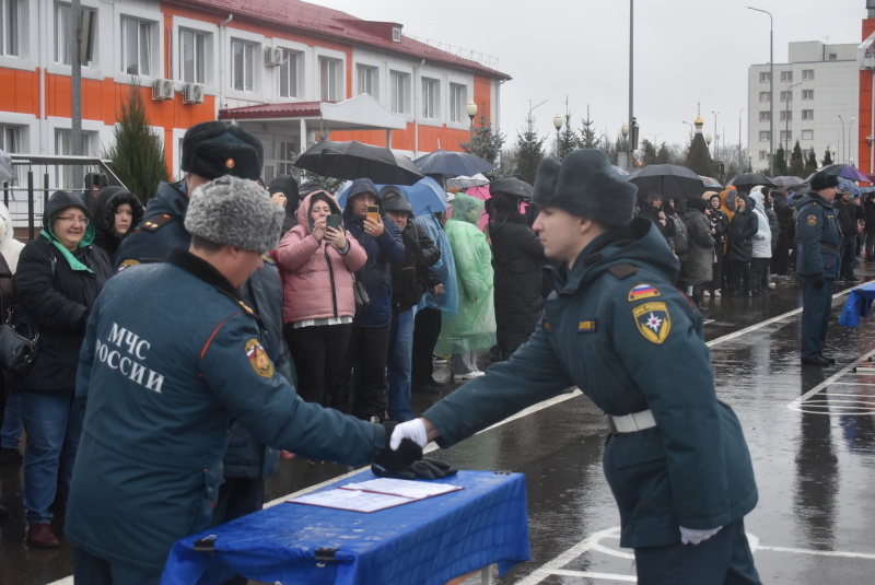 В Донском СЦ прошла торжественна церемония принятия присяги роты молодого пополнения на верность Отечеству