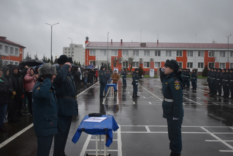 В Донском СЦ прошла торжественна церемония принятия присяги роты молодого пополнения на верность Отечеству