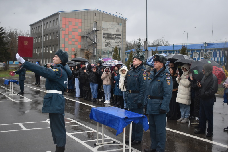 В Донском СЦ прошла торжественна церемония принятия присяги роты молодого пополнения на верность Отечеству