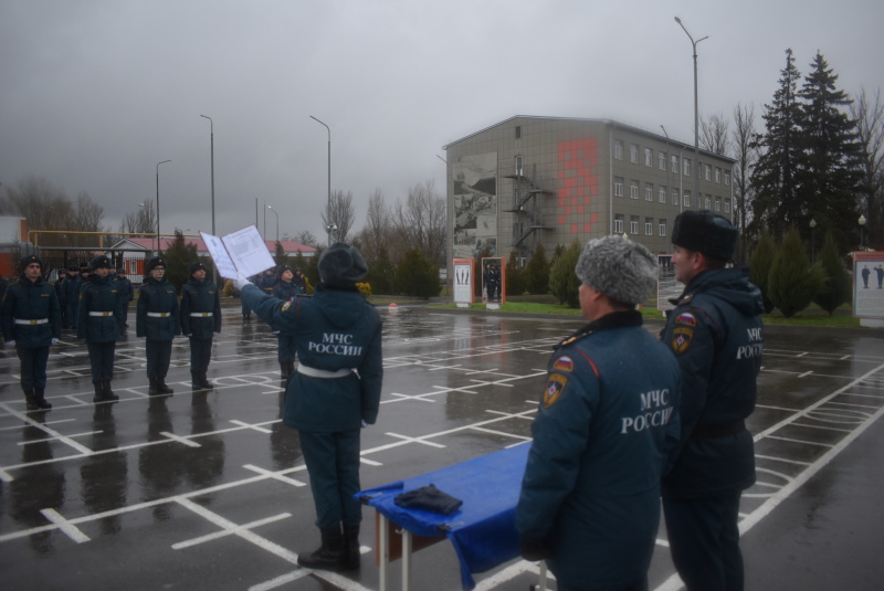 В Донском СЦ прошла торжественна церемония принятия присяги роты молодого пополнения на верность Отечеству