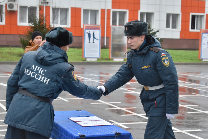 В Донском СЦ прошла торжественна церемония принятия присяги роты молодого пополнения на верность Отечеству