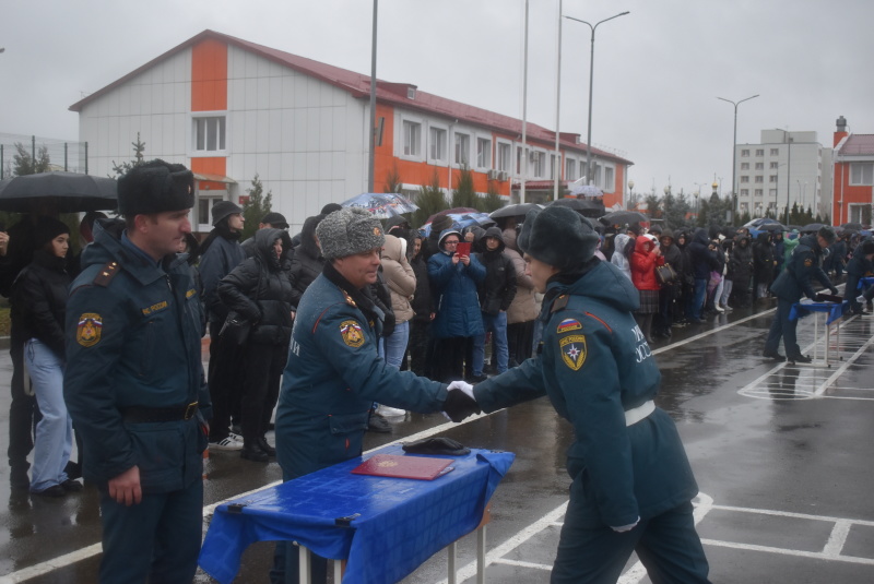 В Донском СЦ прошла торжественна церемония принятия присяги роты молодого пополнения на верность Отечеству