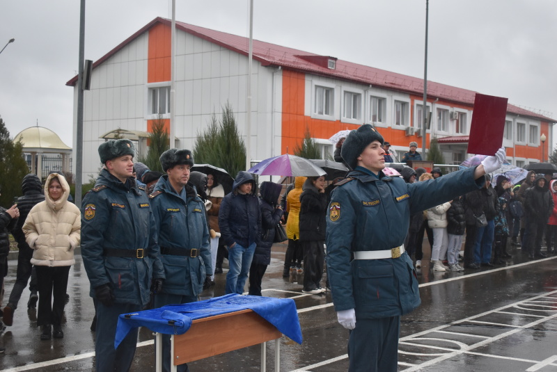 В Донском СЦ прошла торжественна церемония принятия присяги роты молодого пополнения на верность Отечеству