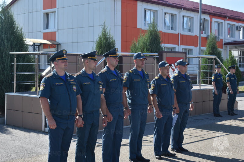 Награждение личного состава пиротехнического отряда Донского СЦ