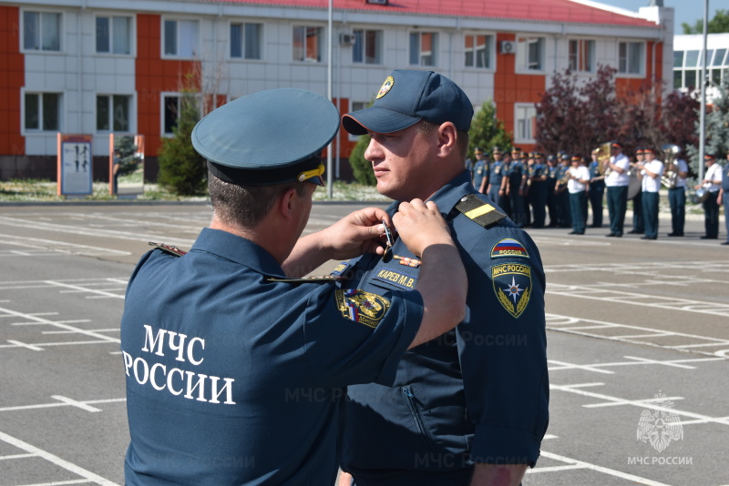 Проведение награждения личного состава во ознаменовании праздничного дня "День России"