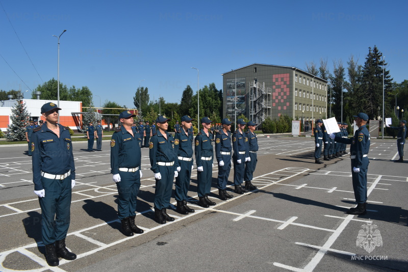 В Донском СЦ прошла торжественна церемония принятия присяги роты молодого пополнения на верность Отечеству.