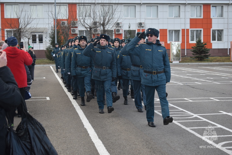 Приведение военнослужащих роты вновь прибывшего пополнения к Военной присяге