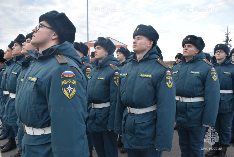 Приведение военнослужащих роты вновь прибывшего пополнения к Военной присяге