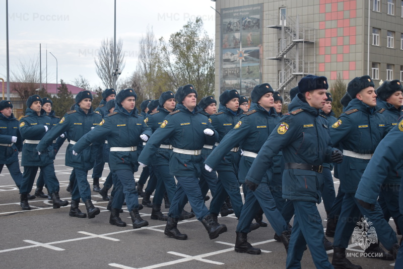Приведение военнослужащих роты вновь прибывшего пополнения к Военной присяге