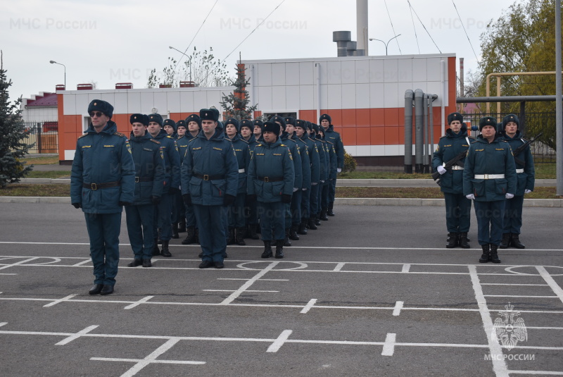 Приведение военнослужащих роты вновь прибывшего пополнения к Военной присяге