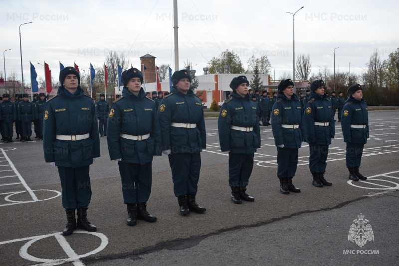 Приведение военнослужащих роты вновь прибывшего пополнения к Военной присяге