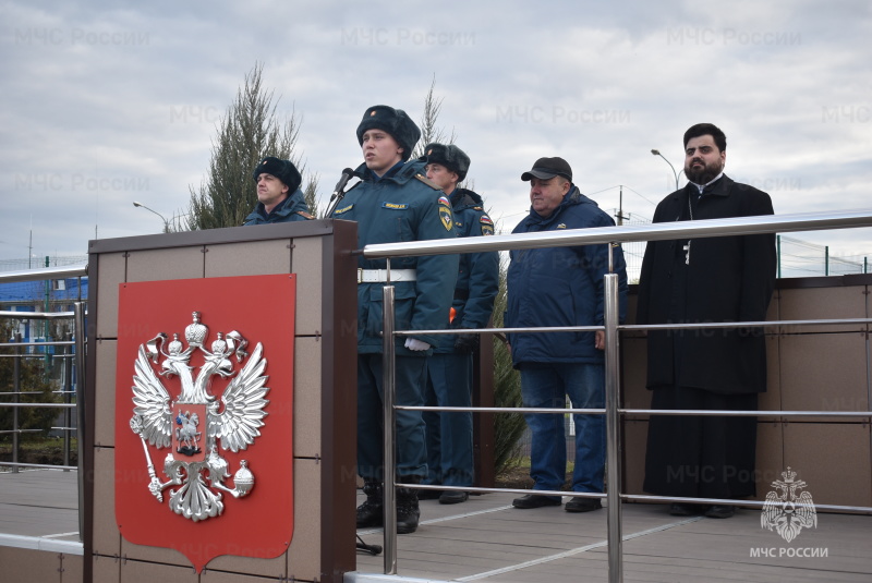 Приведение военнослужащих роты вновь прибывшего пополнения к Военной присяге