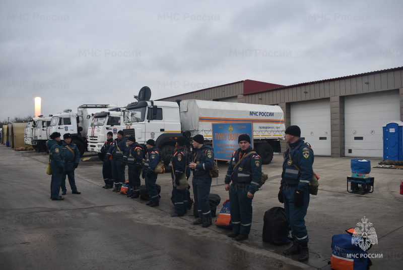 В Донском спасательном центре прошел смотр готовности пунктов обогрева.