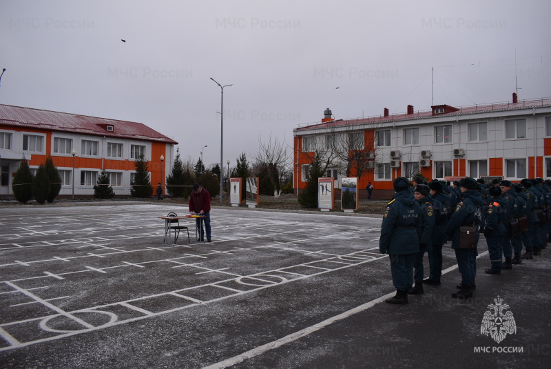 В Донском  спасательном центре прошли испытания на право присвоения (подтверждения) классной квалификации «1, 2, 3 класс»