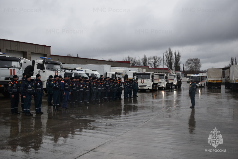 2-ой эшелон аэромобильной группировки в количестве 50 человек личного состава и 12 единиц техники убыл в Краснодарский край для ликвидации последствий разлива нефтепродуктов.