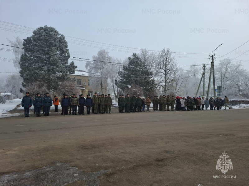 Личный состав СЦ принял участие в торжественном мероприятии, посвященном 82 годовщине освобождения города Ростова-на-Дону и Аксайского района от немецко-фашистских захватчиков в поселке Рассвет и поселке Красный колос.