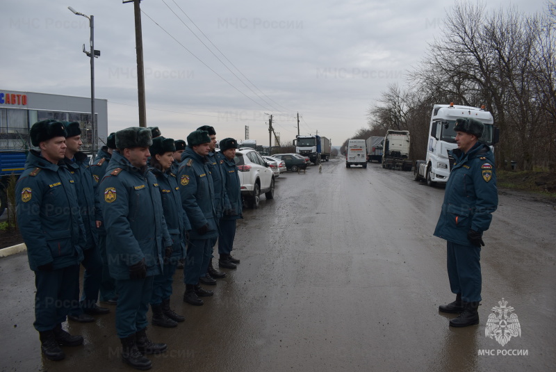 Проведена мобилизационная тренировка в составе спасательного центра.