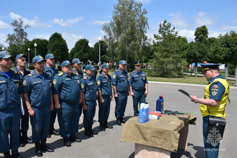 Проведено комплексное занятие по соблюдению требований безопасности.