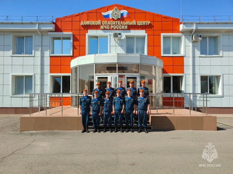 В Центре прошла стажировка курсантов Академии гражданской защиты МЧС России им. генерал-лейтенанта Д.И. Михайлика.