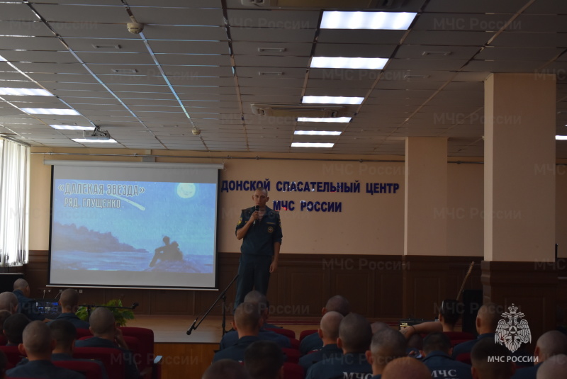 В спасательном центре состоялся конкурс художественной самодеятельности среди военнослужащих по призыву.