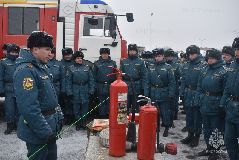 Пpоведено комплексное занятие по соблюдению требований безопасности.