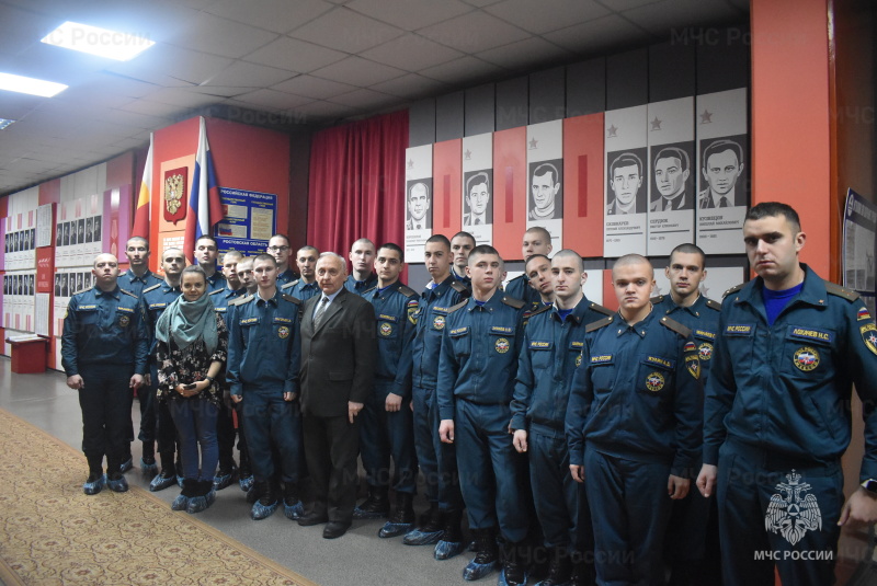 Военнослужащие СЦ посетили музей пожарной охраны в городе Ростове-на-Дону.