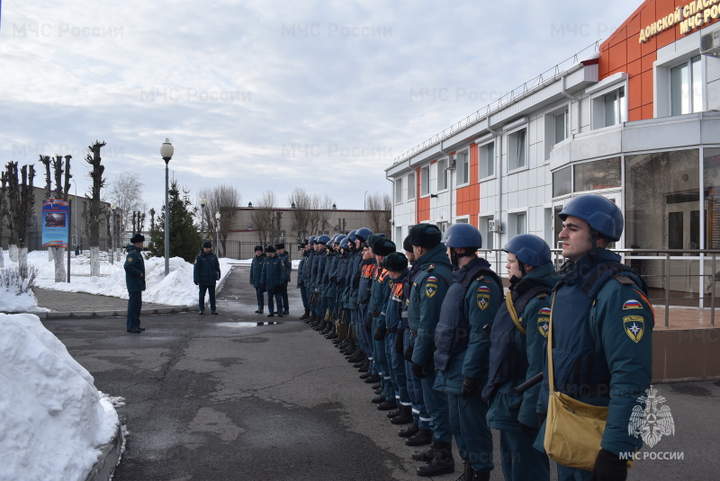 В СЦ была проведена тренировка команды "Барьер".