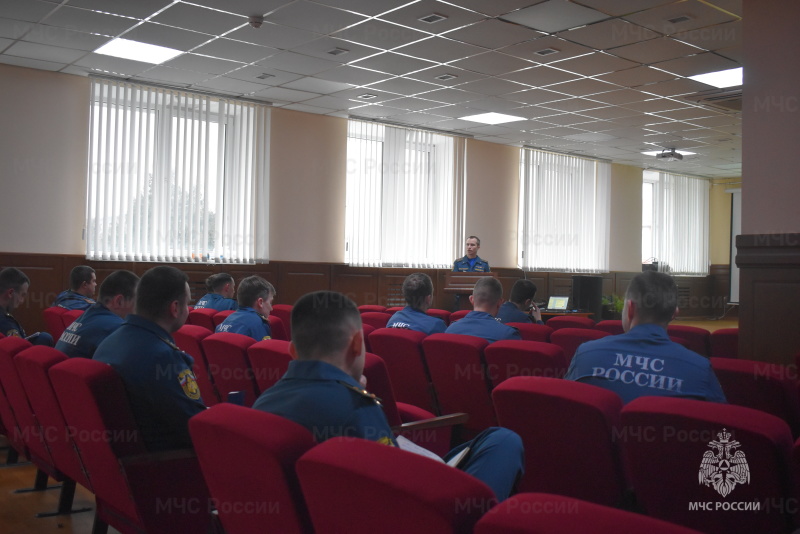 В спасательном центре было проведено занятие по Мобилизационной подготовке и мобилизации в Российской Федерации.