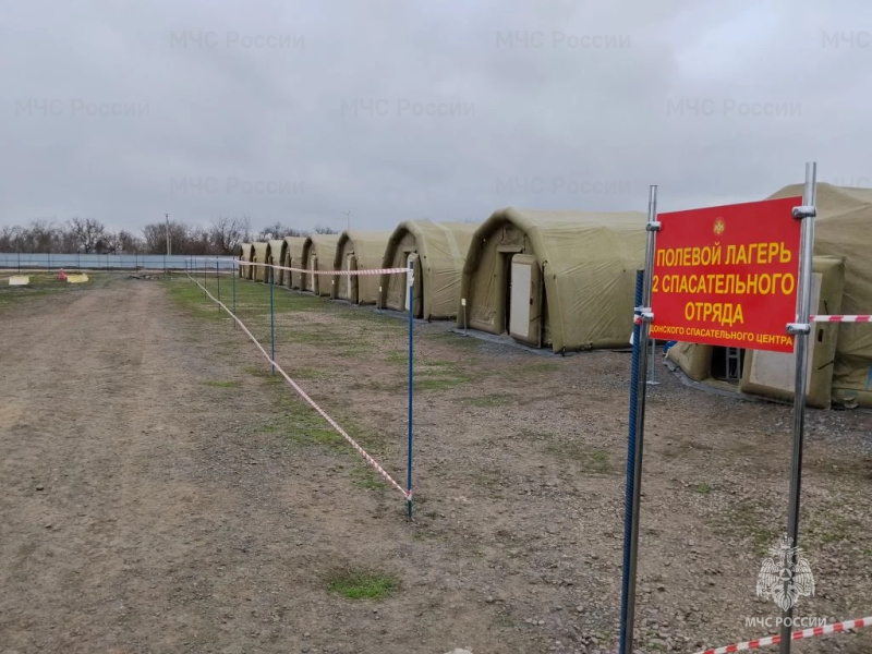 Начальник центра провел смотр полевых лагерей 1 и 2 эшелонов.
