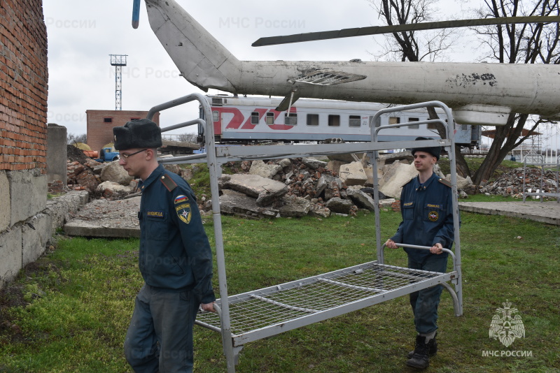 Начальник центра провел смотр полевых лагерей 1 и 2 эшелонов.