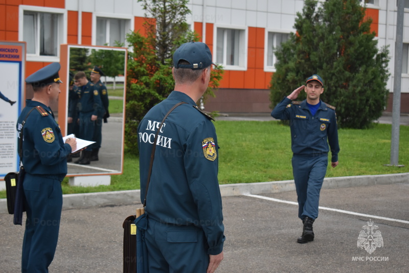 Началась итоговая аттестация в спасательном центре за зимний период обучения.