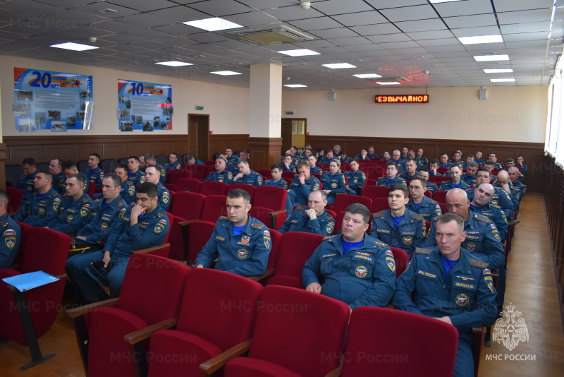 Под руководством исполняющего обязанности начальника спасательного центра подведены итоги за Май.