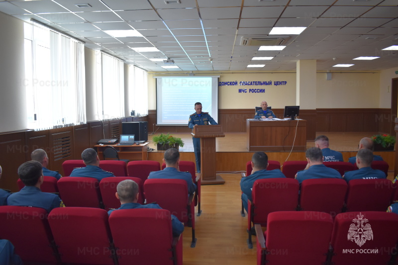 Под руководством исполняющего обязанности начальника спасательного центра подведены итоги за Май.