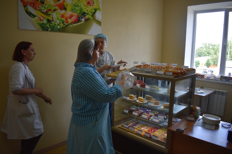 На территории спасательного центра прошло торжественное открытие кафетерия.