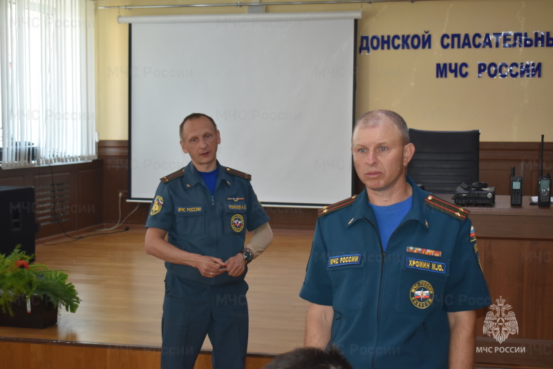 В спасательном центре прошли инструкторско-методические занятия с должностными лицами, назначенными в ОПСО.