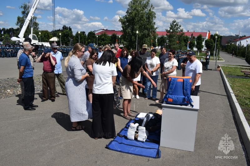 В спасательном центре были проведены комплексные мероприятия в рамках боевой недели.