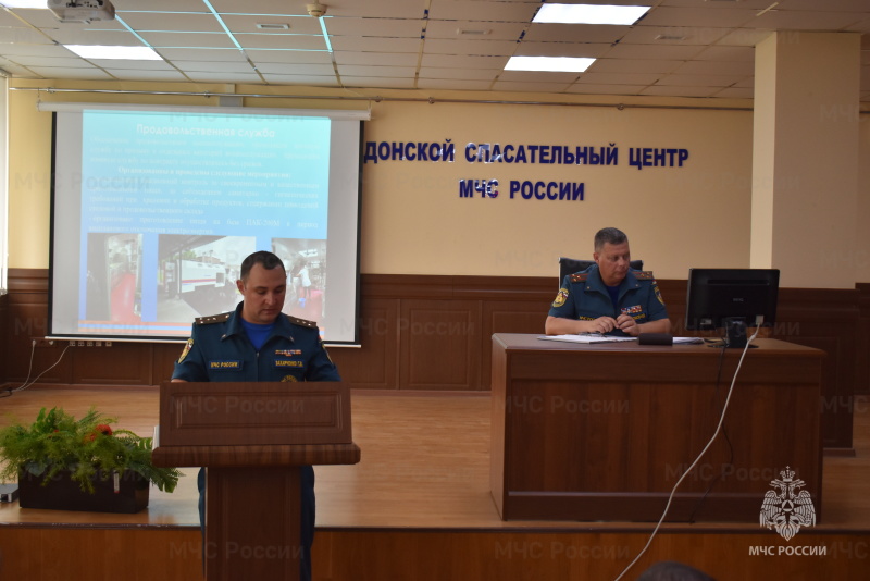 Под руководством начальника спасательного центра подведены итоги за июль.
