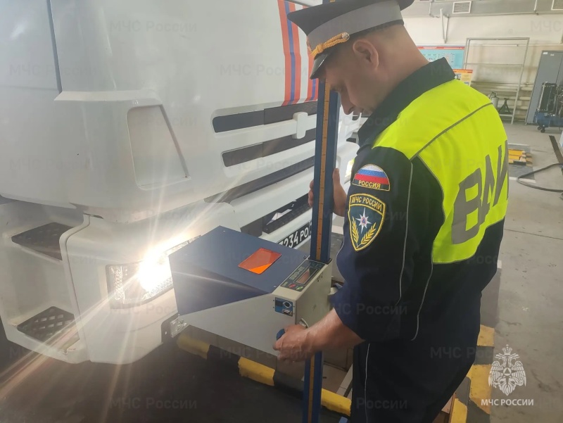 В спасательном центре организован и проведен годовой технический смотр техники.