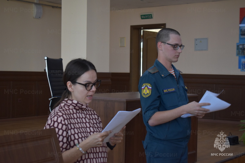 В актовом зале спасательного центра прошло мероприятие, посвященное дню начала Первой мировой войны – «Осовец. Забытый подвиг».