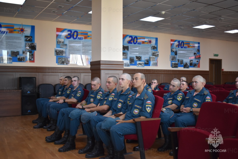 В актовом зале спасательного центра прошло мероприятие, посвященное дню начала Первой мировой войны – «Осовец. Забытый подвиг».