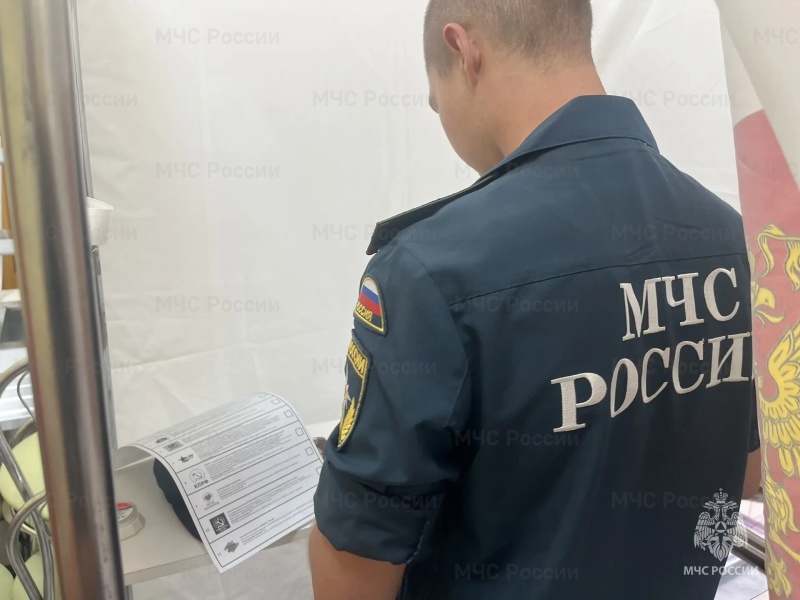 Группировка Центра, принимающая участие в ликвидации пожаров на территории Республики Крым, приняла участие в выборах в Государственную думу.