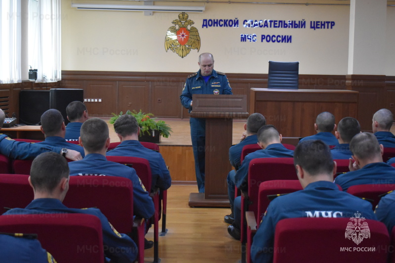 В спасательном центре прошли занятия для водительского состава по предупреждению ДТП.